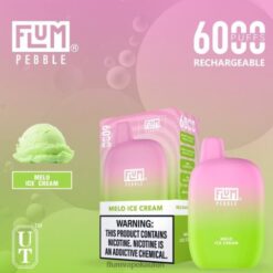 FLUM PEBBLES 6000 Züge Melo-Eis F62X855 Flum Vape Kaufen