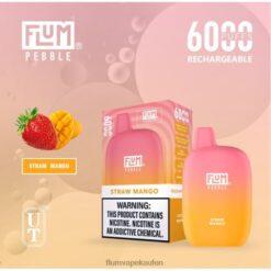 FLUM PEBBLES 6000 Züge Strohmango F62X868 Flum Pebble Vape