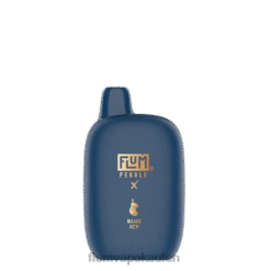 FLUM PEBBLES 6000 Züge (Weihnachtsausgabe) blau eisig F62X831 Flum Puff Count